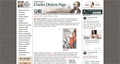 Desktop Screenshot of charlesdickenspage.com